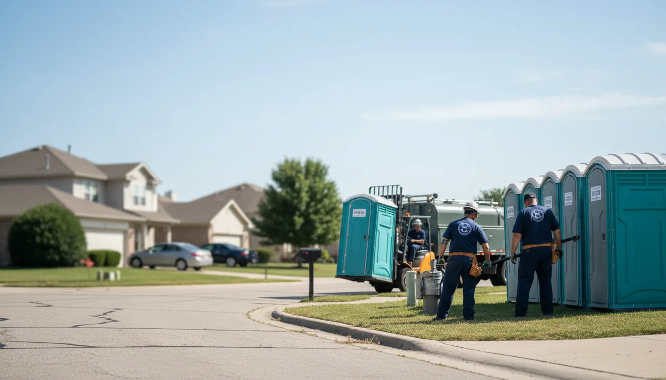 Porta Potty Rental in Mill Creek, OK near me